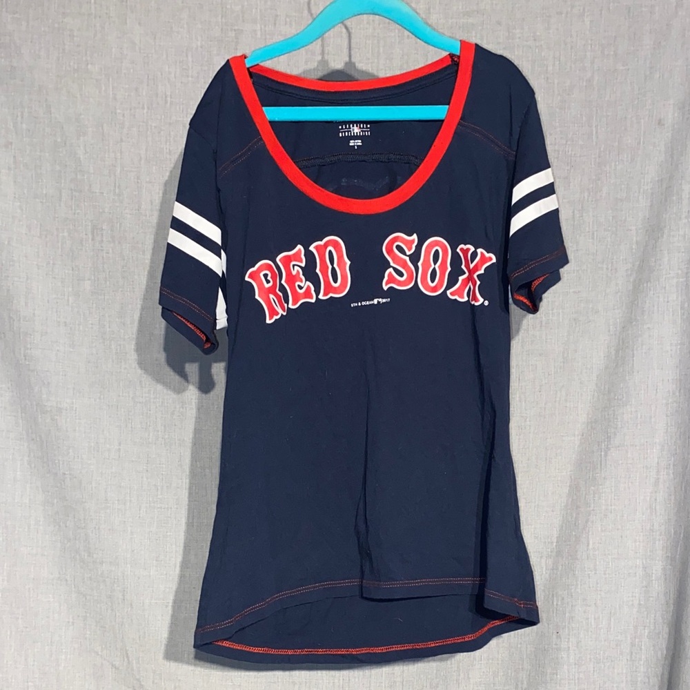 5th & Ocean Red and Navy Kids Shirt